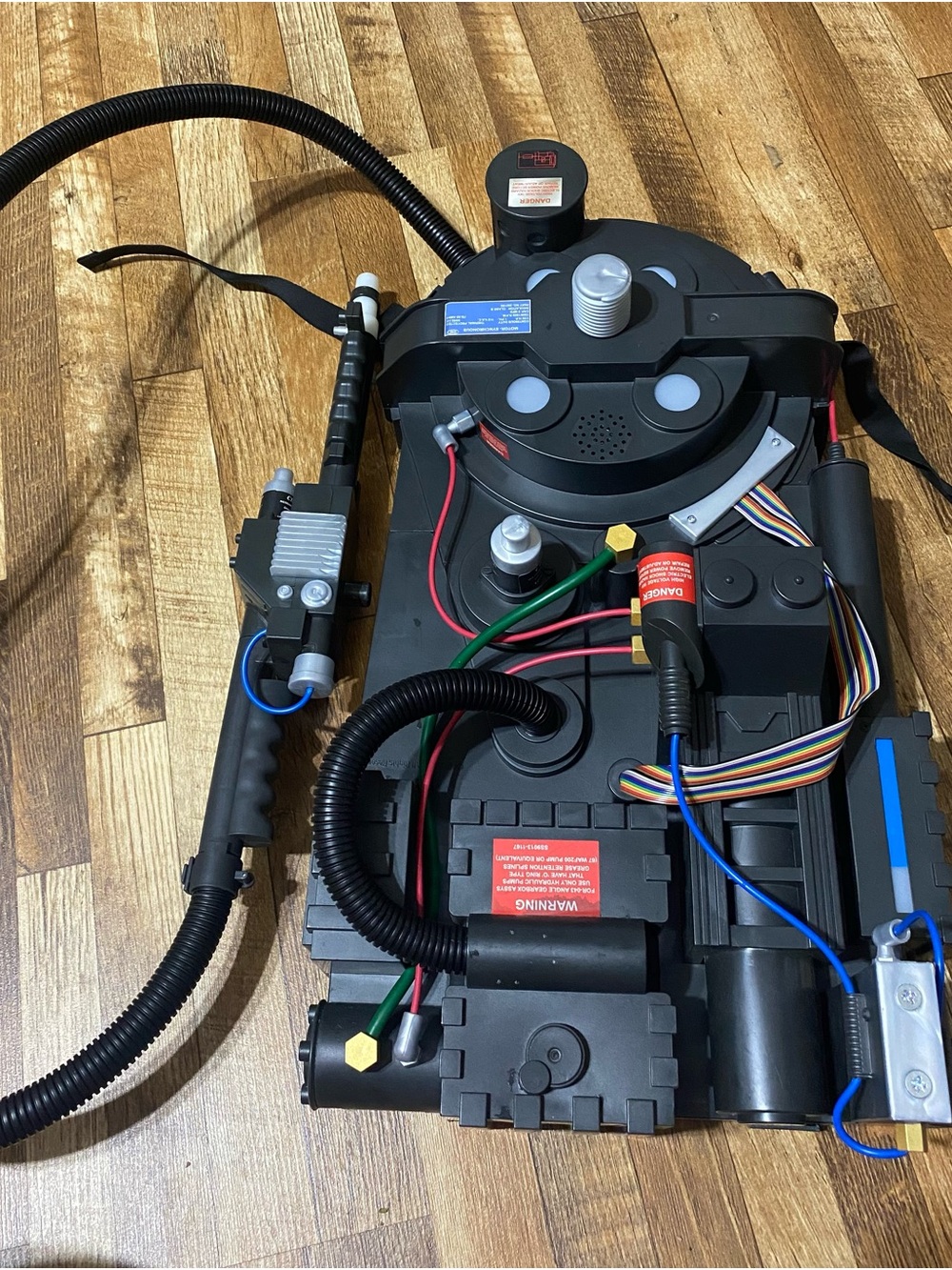 Spirit Black Ghostbuster Style Proton Pack Replica